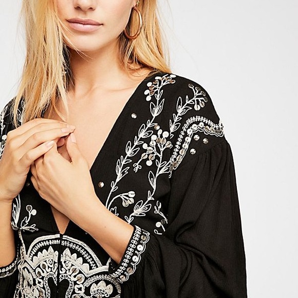 Free People Highline Skyline maxi top S - Picture 2 of 8